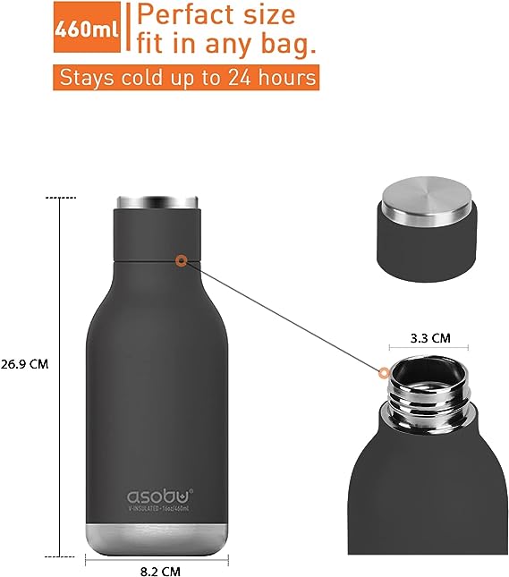 Asobu Puramic™ Urban Insulated Water Bottle