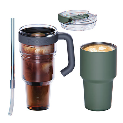 Asobu Explorer Tumbler with Travel Mug - SM80
